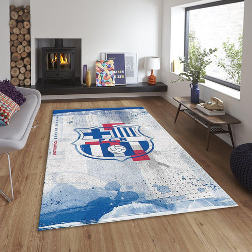 FC Barcelona Rug, FC Barcelona Rug: Soccer Team Carpet
