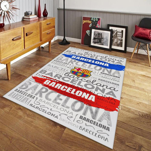 FC Barcelona Rug, FC Barcelona Rug: Football Team Soccerball Gift