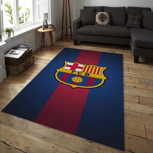 FC Barcelona Rug, FC Barcelona Rug: Soccer Team Flag Carpet