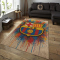 FC Barcelona Rug, FC Barcelona Rug: Football Team Soccerball Gift