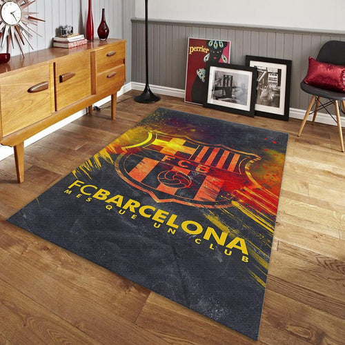FC Barcelona Rug FC Barcelona Rug: Football Team Soccerball