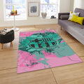 FC Barcelona Rug, FC Barcelona Rug: Football Team Soccerball Gift