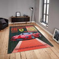 Ferrari F1 Rug, Ferrari F1 Rug: Personalized Racing Car Carpet