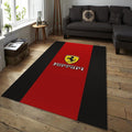 Ferrari F1 Rug, Ferrari F1 Rug: Custom Team Racing Car Carpet