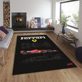 Ferrari F1 Rug Ferrari F1 Car Rug Formula 1 Racing Carpet for
