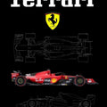Ferrari F1 Rug Ferrari F1 Car Rug Formula 1 Racing Carpet for