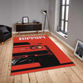 Ferrari F1 Rug, Ferrari F1 Rug: Custom Team Racing Car Carpet