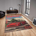 Ferrari F1 Rug Ferrari F40 Rug Formula 1 Racing Carpet for Garage