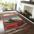 Ferrari F1 Rug Ferrari F40 Rug Formula 1 Racing Carpet for Garage