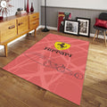 Ferrari F1 Rug, Ferrari F1 Rug: Custom Team Racing Car Carpet