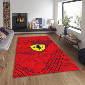 Ferrari F1 Rug, Ferrari F1 Racing Rug