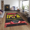 Ferrari F1 Rug Ferrari F1 Car Rug Formula 1 Racing Carpet for