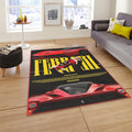 Ferrari F1 Rug Ferrari F1 Car Rug Formula 1 Racing Carpet for