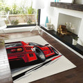 Ferrari F1 Rug Ferrari Rug Formula 1 Racing Carpet for Garage &