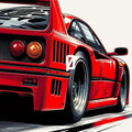 Ferrari F1 Rug Ferrari Rug Formula 1 Racing Carpet for Garage &