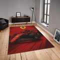 Ferrari F1 Rug, Ferrari F1 Rug: Custom Team Racing Car Carpet