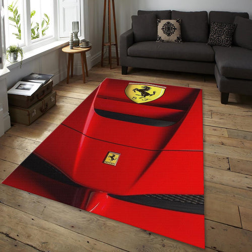 Ferrari F1 Rug Ferrari Rug Formula 1 Racing Carpet for Garage &