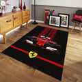 Ferrari F1 Rug, Ferrari F1 Racing Car Rug