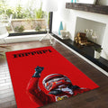 Ferrari F1 Rug, Ferrari F1 Rug: Custom Team Racing Car Carpet