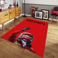 Ferrari F1 Rug, Ferrari F1 Rug: Custom Team Racing Car Carpet