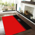 Ferrari F1 Rug, Ferrari F1 Rug: Custom Team Racing Car Carpet