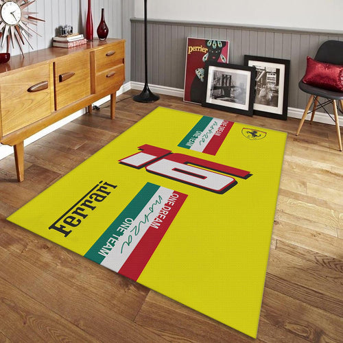 Ferrari F1 Rug, Ferrari F1 Rug: Custom Car Carpet
