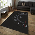 Ferrari F1 Rug, Ferrari F1 Rug: Custom Team Racing Car Carpet
