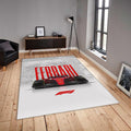 Ferrari F1 Rug, Personalized Team Design