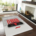 Ferrari F1 Rug, Personalized Team Design