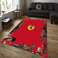 Ferrari F1 Rug, Ferrari F1 Rug: Personalized Racing Car Carpet