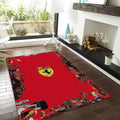 Ferrari F1 Rug, Ferrari F1 Rug: Personalized Racing Car Carpet
