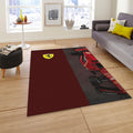 Ferrari F1 Rug, Ferrari F1 Racing Car Rug