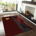 Ferrari F1 Rug, Ferrari F1 Racing Car Rug