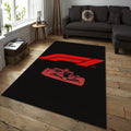 Ferrari F1 Rug, Ferrari F1 Racing Rug: Custom Team Garage Carpet
