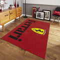 Ferrari F1 Rug Ferrari Rug Formula 1 Racing Carpet for Garage &