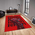Ferrari F1 Rug, Ferrari F1 Rug: Custom Team Racing Car Carpet