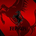 Ferrari F1 Rug, Ferrari F1 Team Rug: Custom Car Carpet for Office
