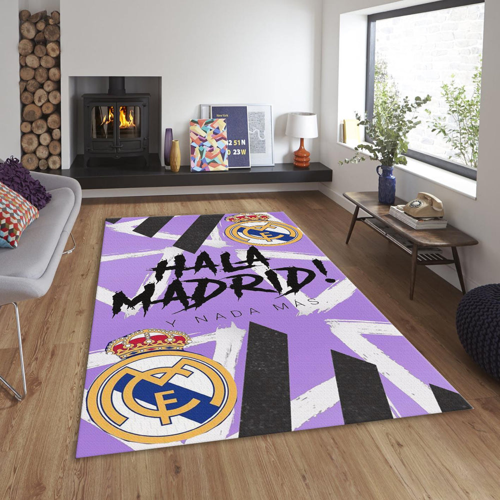 Real Madrid Rug, Real Madrid Football Team Rug