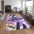 Real Madrid Rug, Real Madrid Football Team Rug