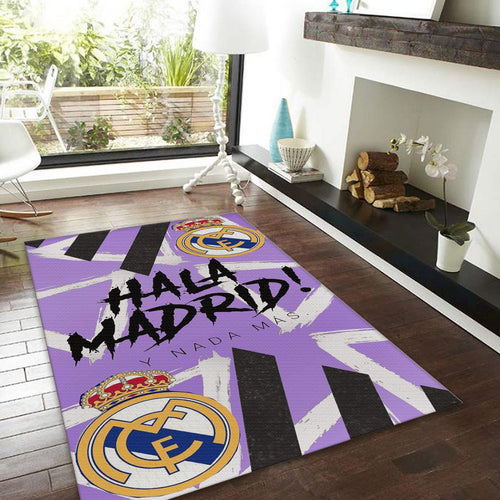 Real Madrid Rug, Real Madrid Football Team Rug