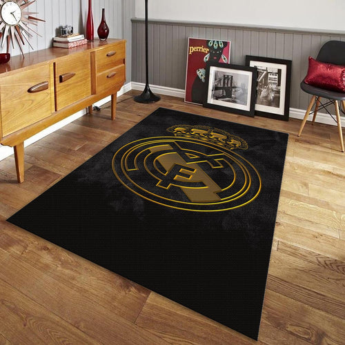 Real Madrid Rug Real Madrid Rug Football Carpet for Garage & Kids