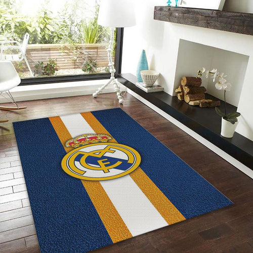 Real Madrid Rug Real Madrid Rug Football Carpet for Garage & Kids