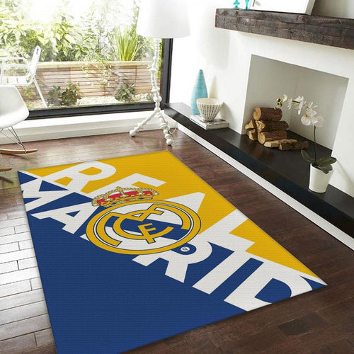 Real Madrid Rug Real Madrid Rug Football Carpet for Garage & Kids