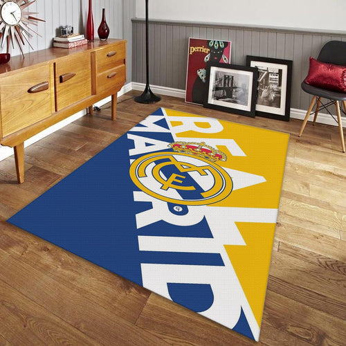 Real Madrid Rug Real Madrid Rug Football Carpet for Garage & Kids