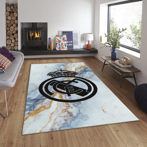 Real Madrid Rug Real Madrid Rug Football Carpet for Garage & Kids