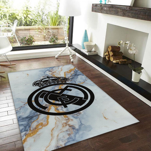 Real Madrid Rug Real Madrid Rug Football Carpet for Garage & Kids