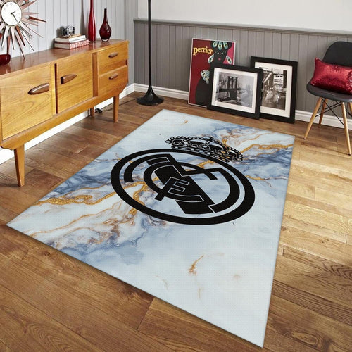 Real Madrid Rug Real Madrid Rug Football Carpet for Garage & Kids
