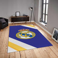 Real Madrid Rug, Real Madrid Football Rug: Vintage Style