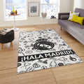 Real Madrid Rug, Real Madrid Team Rug