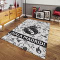 Real Madrid Rug, Real Madrid Team Rug